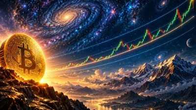 Bitcoin için uzun vadeli fiyat eğilimlerini inceleyen Power Law modeli