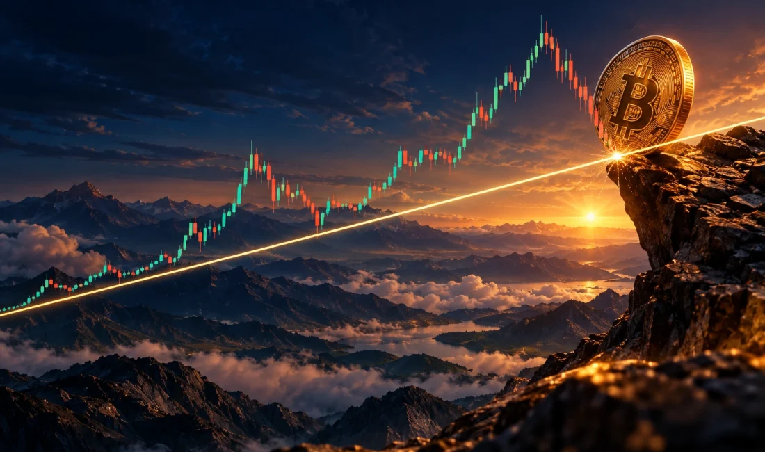 Bitcoin 8 Yıllık Trend Çizgisini Test Ediyor Bitcoin, 2018’den bu yana birçok kez destek görevi gören 8
