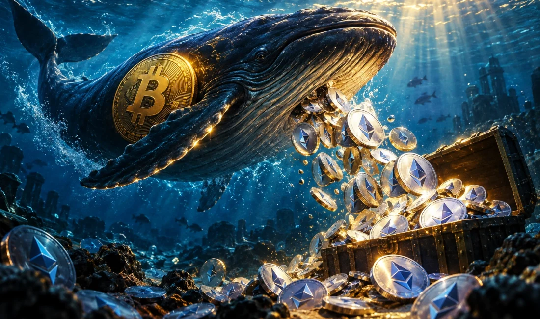 Bitcoin balinası üç gün içerisinde 89,5 milyon dolar değerinde BTC