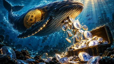 Bitcoin balinası üç gün içerisinde 89,5 milyon dolar değerinde BTC