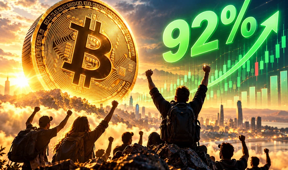 Bitcoin’de Kısa Vadeli Yatırımcıların Yüzde 92’si Karda Bitcoin’de kısa vadeli yatırımcıların büyük bölümünün yeniden kara geçmesi, piyasanın