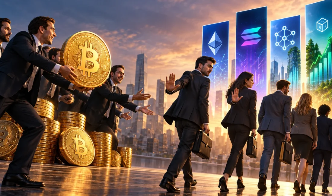 Bitcoin'e geleneksel finans aracılığıyla erişim kolaylaştıkça, kripto şirketleri yalnızca bu