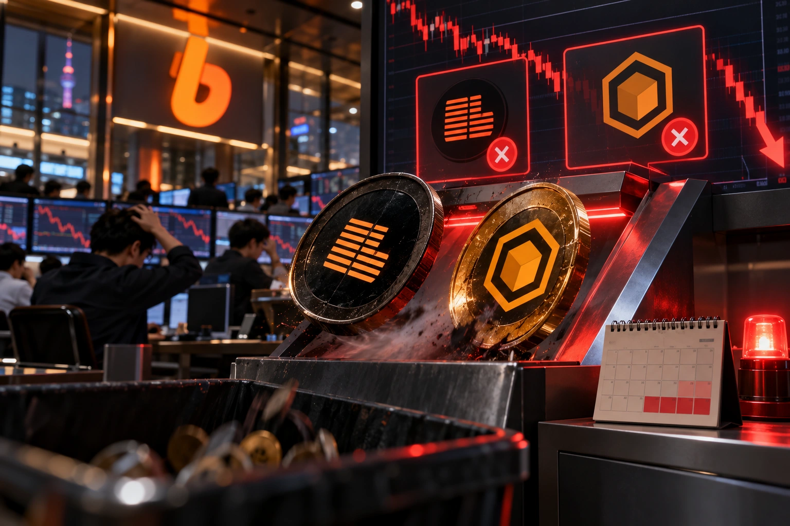 Güney Kore merkezli Bithumb, BLUR ve CORE Coin için delist
