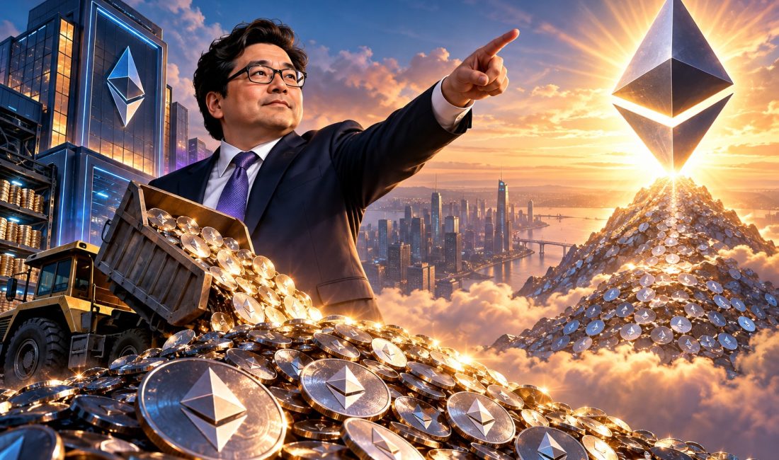 Tom Lee’nin Ethereum Planında Sona Doğru: Hedefe Sadece 77 Bin ETH Kaldı Tom Lee'nin desteklediği BitMine, Ethereum alımlarını sürdürüyor. Şirketin ETH varlıkları