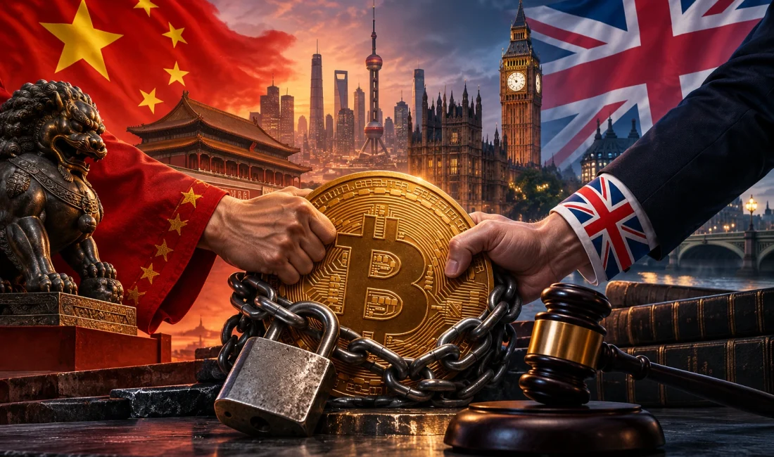 Çin, İngiltere’deki 61.896 Bitcoin’in Peşinde: 5 Milyar Dolarlık BTC Kimin Olacak? Çinli savcılar, İngiltere'de el konulan 61.896 Bitcoin'in müsaderesini talep etti.