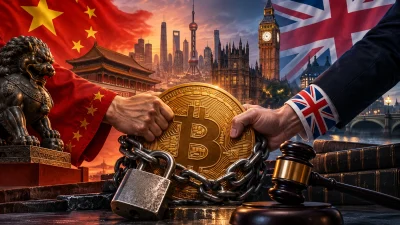 Çinli savcılar, İngiltere'de el konulan 61.896 Bitcoin'in müsaderesini talep etti.