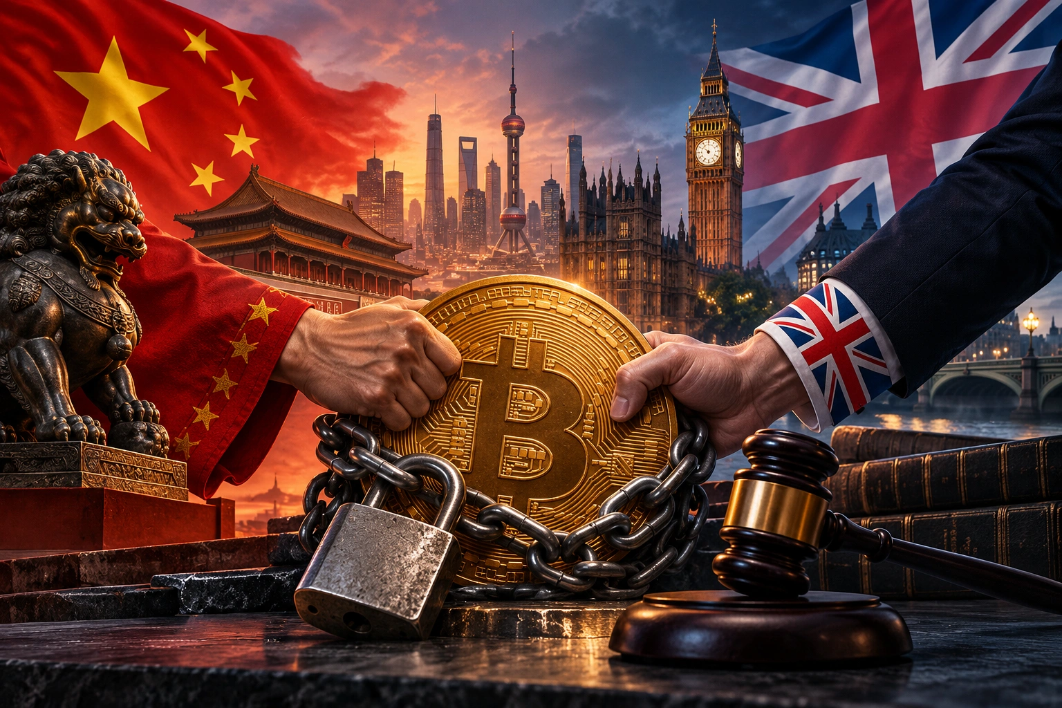 Çinli savcılar, İngiltere'de el konulan 61.896 Bitcoin'in müsaderesini talep etti.