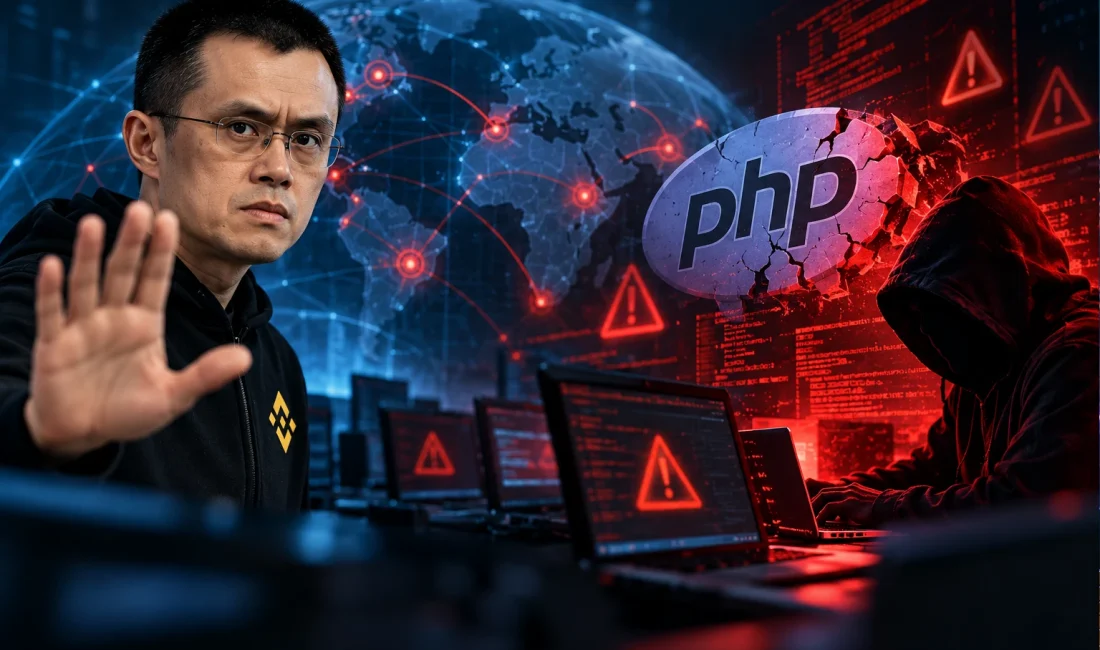 Binance kurucusu CZ, iki kritik PHP güvenlik açığı nedeniyle internet