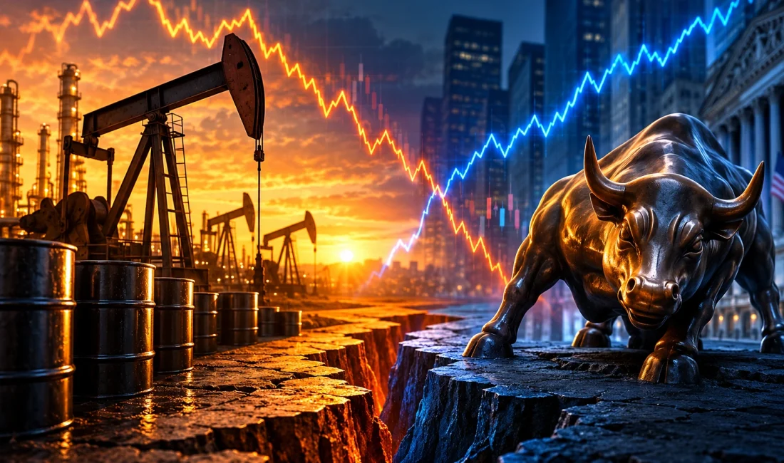 Enerji Hisselerinde 40 Yıllık Ayrışma: S&P 500 İçin Kritik Sinyal ABD enerji hisseleri ile S&P 500 arasındaki korelasyon -0,38'e geriledi.