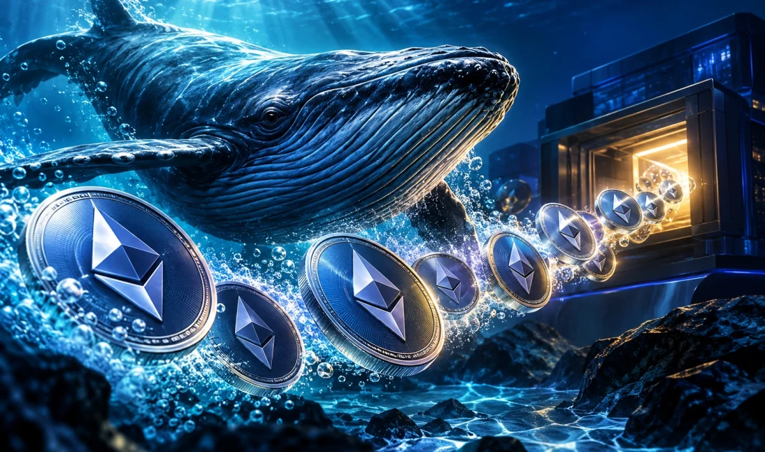 11 Yıllık Ethereum Balinasından 5.000 ETH’lik Hamle: Satış mı Geliyor? Ethereum'un ilk yatırımcılarından biri, 26 Ekim 2026'da 5.000 ETH transfer