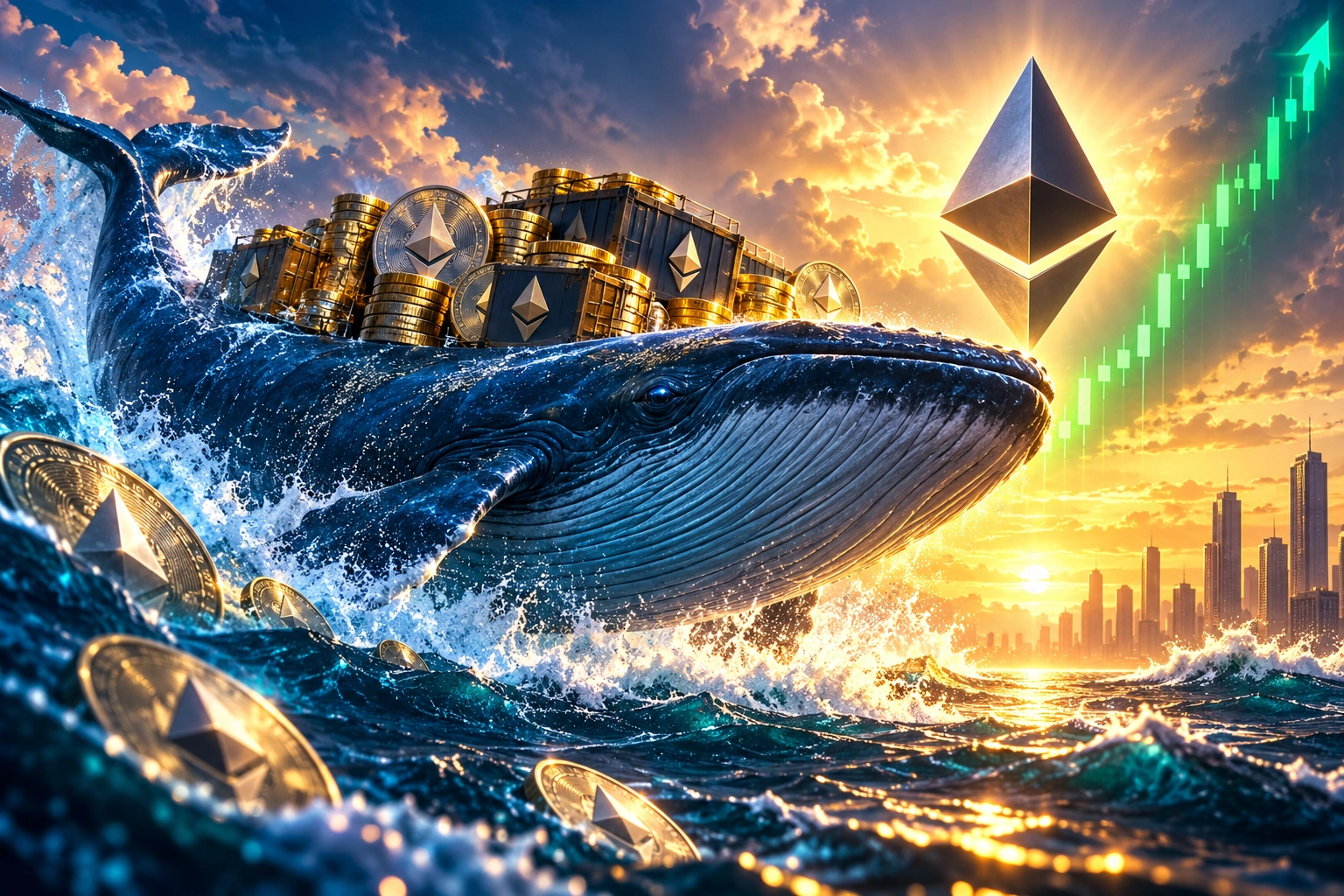 Ethereum balinası 26.974 ETH ile 63,88 milyon dolarlık long pozisyon