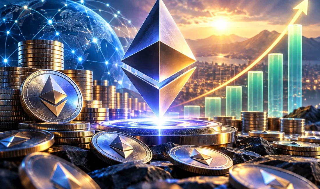 Bitwise verilerine göre Ethereum staking miktarı 43,8 milyon ETH ile