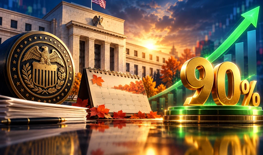 FED Faiz Kararı Öncesi Kritik Beklenti: Yüzde 90 Olasılık Ne Söylüyor? ABD Merkez Bankası FED'in 28 Ekim 2026 faiz kararı öncesinde