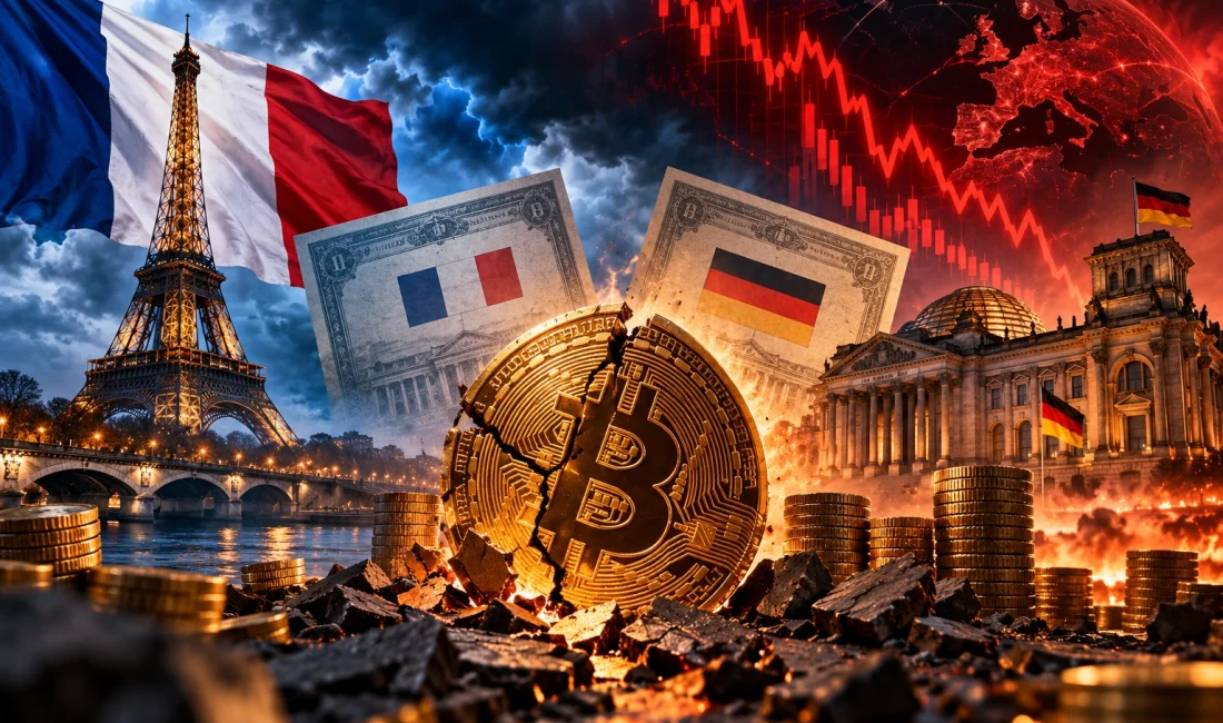 Avrupa’da Tahvil Alarmı: Fransa’da Faizler 24 Yılın Zirvesinde: Bitcoin İçin Ne Anlama Geliyor? Fransa'nın 10 yıllık tahvil faizi yüzde 5'i aşarken Almanya ile