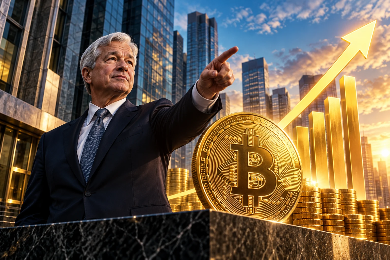 JPMorgan, Bitcoin'i ilk kez uzun vadeli yatırım tahminlerine dahil etti.