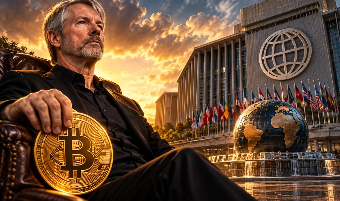 Michael Saylor Dünya Bankası’nda Bitcoin Mesajı Verdi Michael Saylor, DC Fintech Week’te Bitcoin’i dijital sermaye ve geleceğin