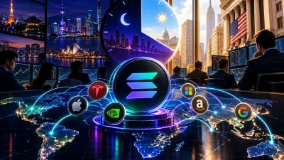 Solana’daki tokenize hisse işlemlerinin büyük bölümü ABD piyasa saatleri dışında