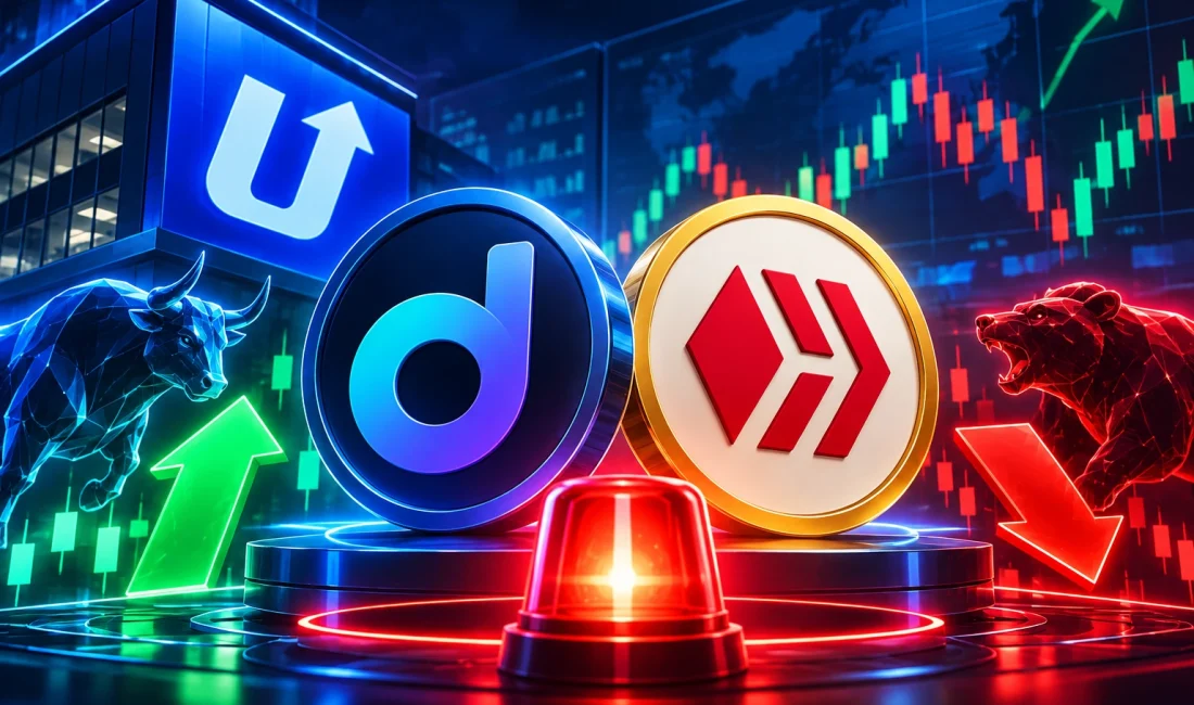Upbit’ten Uyarı: İki Altcoin Takibe Alındı Güney Koreli kripto para borsası Upbit, district0x (DNT) ve Hive