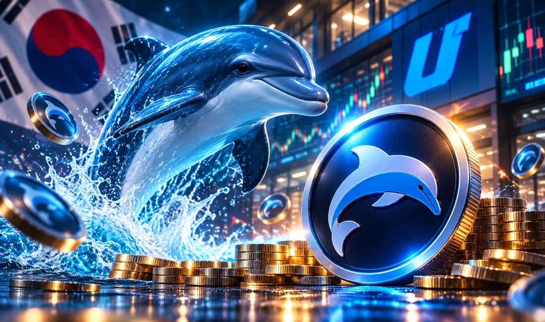Upbit, yapay zeka ve DePIN odaklı Dolphin (POD) için KRW,