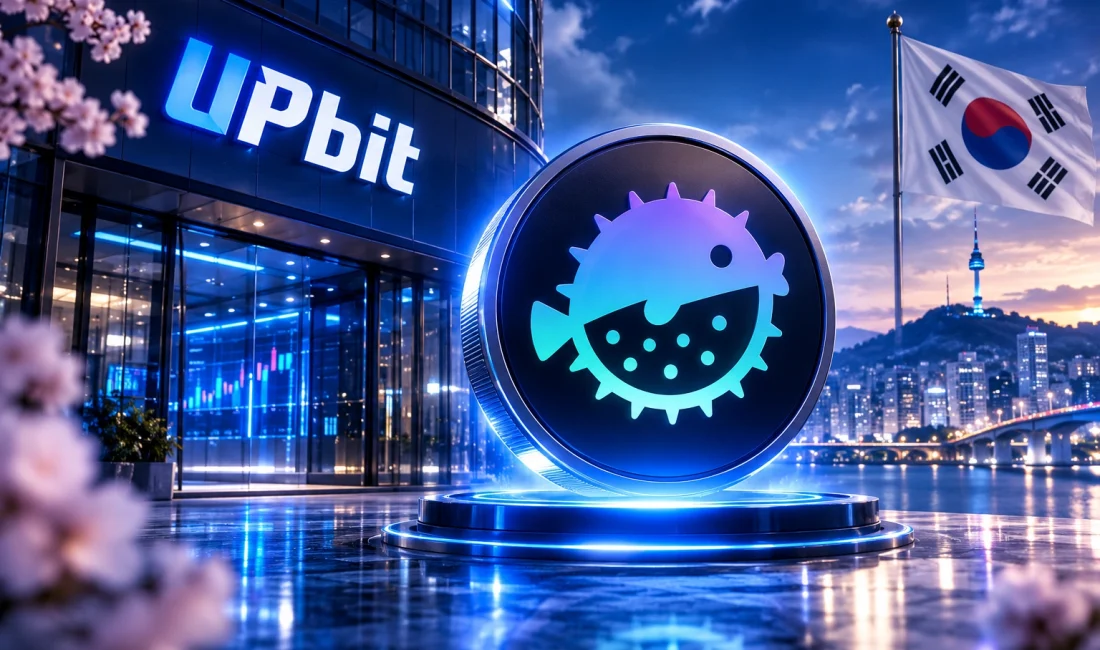 Upbit, altcoin Puffer (PUFFER) token'ını 15 Ekim 2026'da KRW piyasasında