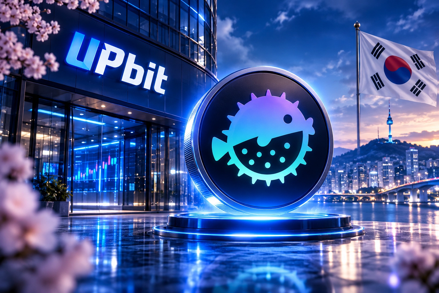 Upbit, altcoin Puffer (PUFFER) token'ını 15 Ekim 2026'da KRW piyasasında