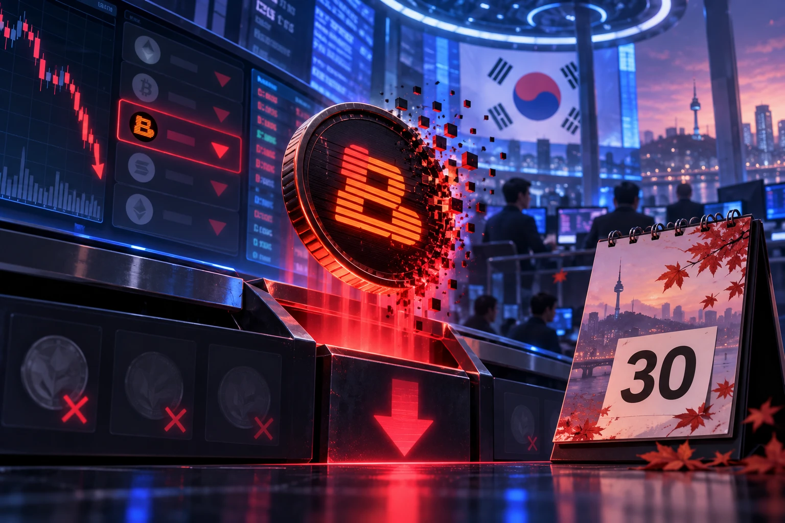 Güney Kore merkezli kripto para borsası Upbit, BLUR Coin'i delist