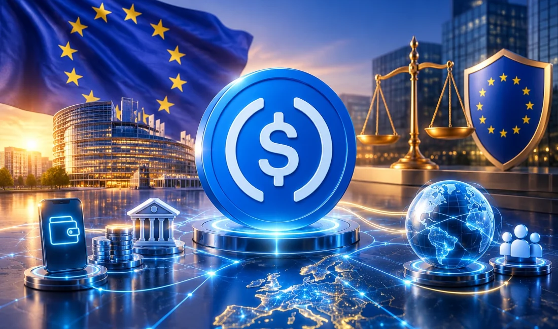 USDC İçin Avrupa’da Bir İlk: EBA’dan Kritik MiCA Kararı Avrupa Bankacılık Otoritesi, Circle’ın USDC stablecoin’ini MiCA kapsamında AB’nin ilk