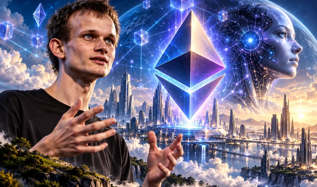 Vitalik Buterin Ethereum İçin AI Öngörüsünü Açıkladı Vitalik Buterin, yapay zeka ajanlarının karmaşık zincir üstü işlemleri kullanıcı
