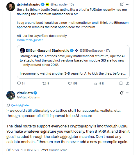 Ethereum Kurucusu Vitalik Buterin'in Açıklaması