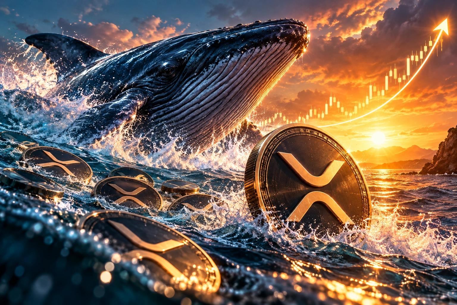 Santiment verilerine göre en az 10 milyon XRP tutan büyük