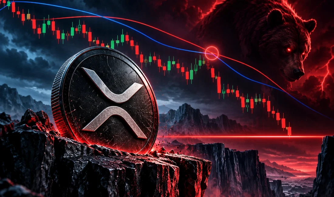 XRP'de Death Cross tamamlandı. 1,25 dolar desteği tehlikede. Satış baskısı