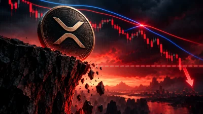 XRP’de 50 günlük hareketli ortalama 200 günlük ortalamaya yaklaşırken Death